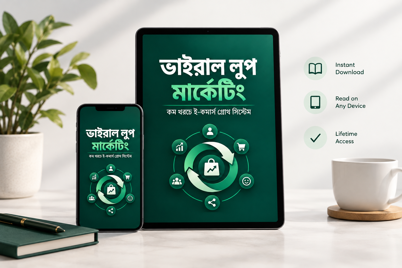 ভাইরাল লুপ মার্কেটিং — মোবাইল ও ট্যাবে পড়া যায়